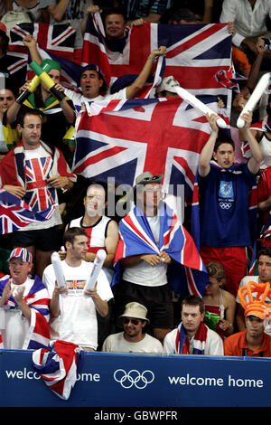 Badminton - Athen Olympische Spiele 2004 - Mixed-Doppel - Finale Stockfoto