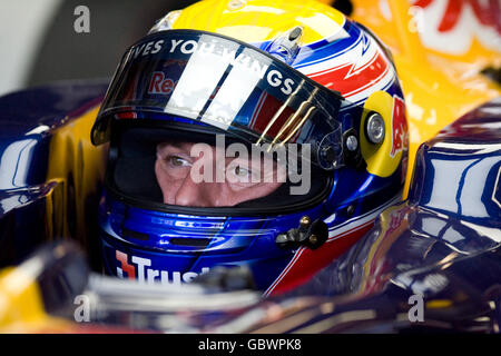 Formel 1 - Großer Preis Von Australien - Erstes Training - Albert Park - Melbourne. Mark Webber von Red Bull beim ersten Training im Albert Park Stockfoto