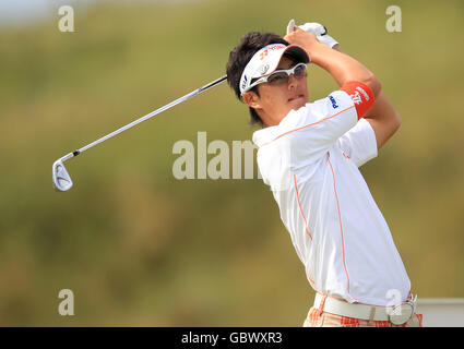 Golf - The Open Championship 2009 - Übungsrunde - Tag Drei - Turnberry. Japans Ryo Ishikawa Stockfoto