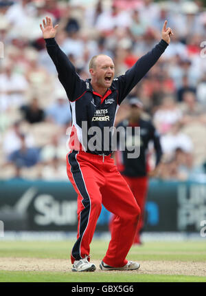 Old Trafford Cricket - Friends Provident Trophy - Finale Semi - Lancashire V Hampshire- Stockfoto