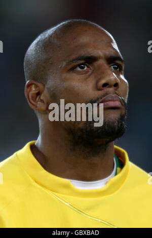 Fußball - FIFA-Konföderationen-Pokal 2009 - Halbfinale - Brasilien gegen Südafrika - Ellis Park. Maicon, Brasilien Stockfoto