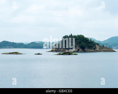 Inseln und Innoshima Insel in der Seto-Inlandsee. Stockfoto