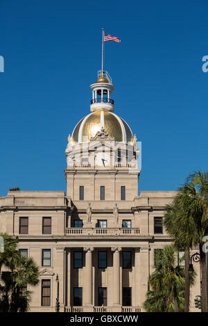 Rathaus, Savannah, GA, USA Stockfoto