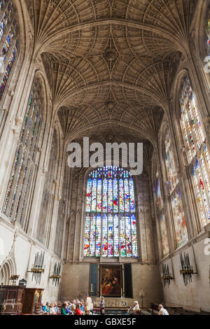 England, Cambridgeshire, Cambridge, King es College Chapel Stockfoto