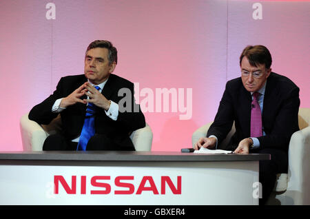 Nissan-Investitionen Stockfoto