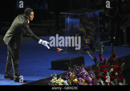 Michael Jackson Memorial Service Stockfoto