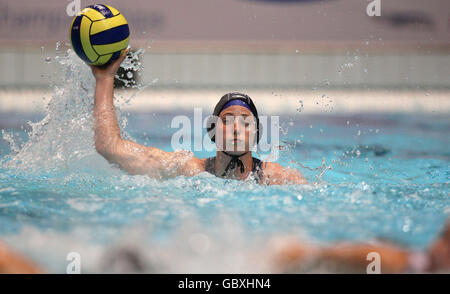 Wasserpolo - len Women's European Nations Trophy - Tag drei - Manchester Aquatics Centre. Großbritanniens Ros Griffiths bei der len Women's European Nations Trophy im Manchester Aquatics Center, Manchester, in Aktion. Stockfoto