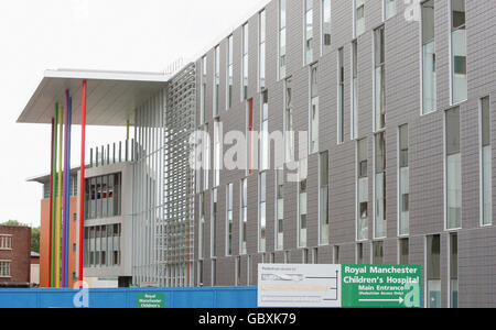 Royal Manchester Childrens Hospital Stockfoto