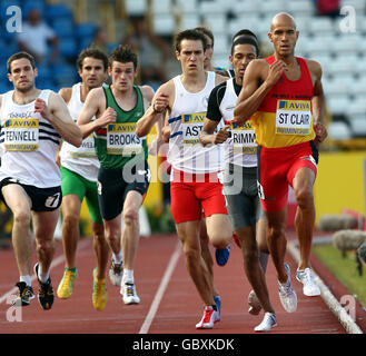 -Aviva World Trials und UK Championships - Tag drei - Alexander Leichtathletikstadion Stockfoto