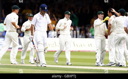 Kricket - der Asche 2009 - Npower zweiten Test - England V Australien - Tag eins - Lord Stockfoto