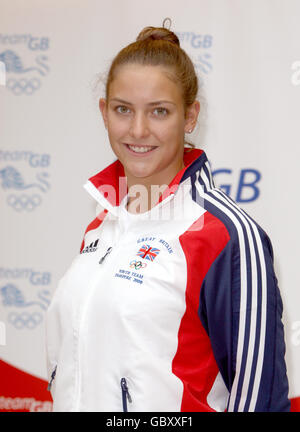 Olympia - Youth Olympic Festival Media Call - Heathrow Flughafen Stockfoto