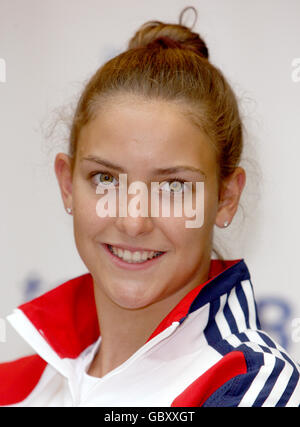 Olympia - Youth Olympic Festival Media Call - Heathrow Flughafen Stockfoto