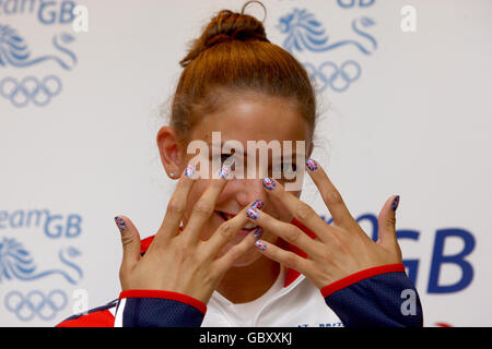 Olympia - Youth Olympic Festival Media Call - Heathrow Flughafen Stockfoto