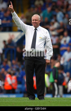 Fußball - FA Barclaycard Premiership - Chelsea / Manchester United. Ehemaliger Chelsea-Star Peter Osgood Stockfoto