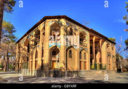 Hasht Behesht-Palast in Isfahan - Iran Stockfoto