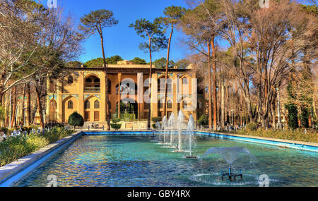 Hasht Behesht-Palast in Isfahan - Iran Stockfoto