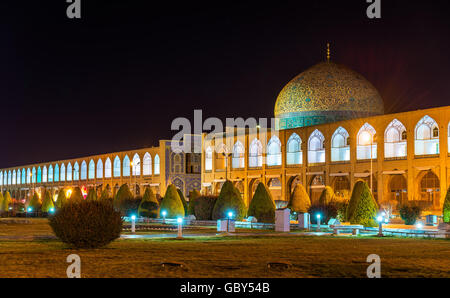 Sheikh Lotfollah Moschee auf Naqsh-e Jahan Quadrat von Isfahan, Iran Stockfoto