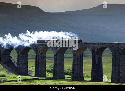 Die Cumbrian Mountain Express Stockfoto