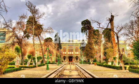 Talar-e-Salam Gebäude des Golestan Palast - Teheran Stockfoto