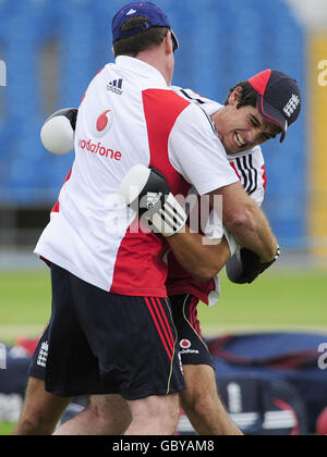 Cricket - Asche 2009 - Npower vierte Test - England Netze Session - Headingley Stockfoto