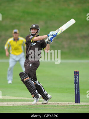 Cricket - NatWest Pro40 League 2009 - Division Two - Surrey V Derbyshire - Whitgift School. Michael Brown von Surrey Stockfoto