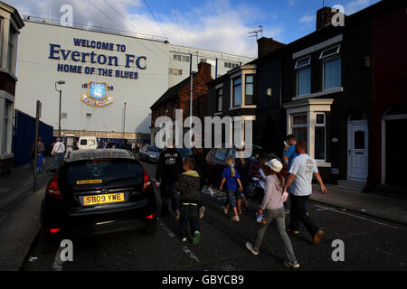 Fußball - Pre Season freundlich - Everton V Malaga - Goodison Park Stockfoto