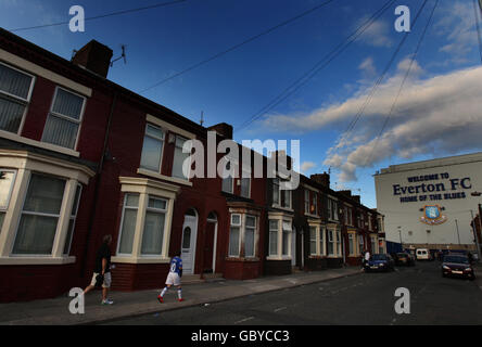 Fußball - Pre Season freundlich - Everton V Malaga - Goodison Park Stockfoto