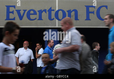 Fußball - Pre Season freundlich - Everton V Malaga - Goodison Park Stockfoto