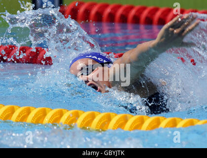 Die britische Schwimmerin Joanne Jackson während der 400m Freistil-Hitze der Frauen während der FINA World Swimming Championships in Rom, Italien. Stockfoto