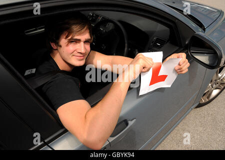 Fahrschüler Stockfoto