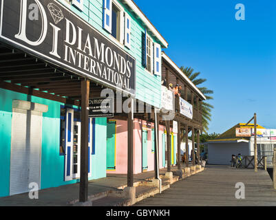 dh St Johns ANTIGUA Karibik Redcliffe Kai Karibik Waterfront bar Stockfoto