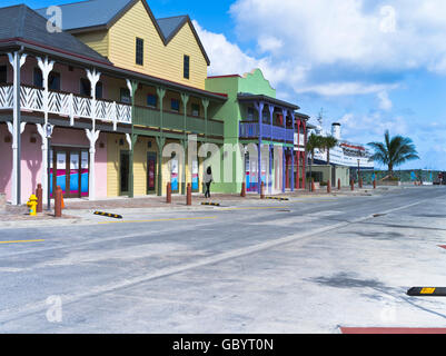 dh Road Town Hafen TORTOLA Karibik neues Einkaufszentrum im Hafen Hafen Stockfoto