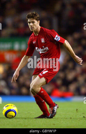 Fußball - FA Barclays Premiership - Liverpool / Arsenal. Xabi Alonso, Liverpool Stockfoto