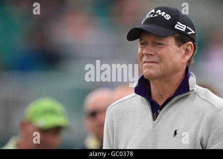 Golf - The Open Championship 2009 - Runde Zwei - Turnberry Golf Club. Tom Watson, USA Stockfoto