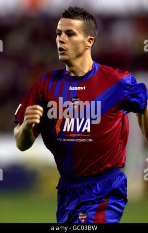 Fußball - Spanische Primera League - Levante / Athletic Bilbao. Ian Harte, Levante Stockfoto