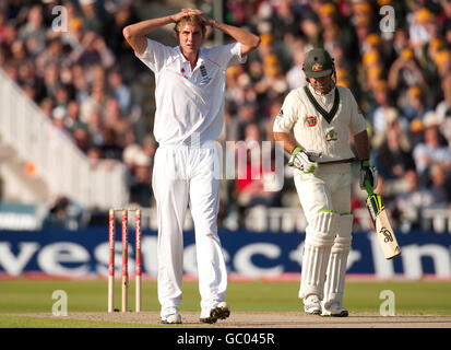 Cricket - Asche-2009 - Npower dritten Test - Tag eins - England V Australien - Edgbaston Stockfoto