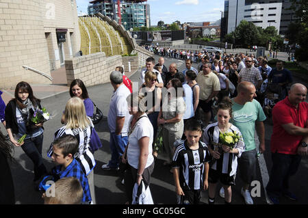 Bobby Robson stirbt Stockfoto