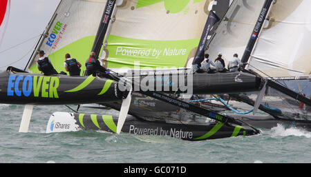 Segeln - Cowes Week - Tag drei - Isle Of Wight Stockfoto