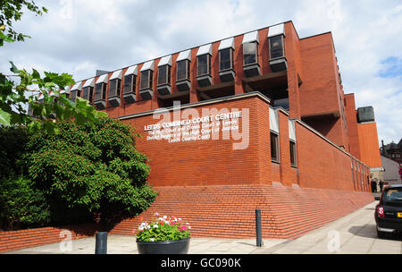 Leeds Combined Court Center. Eine allgemeine Ansicht des Leeds Combined Court Center, Leeds. Stockfoto