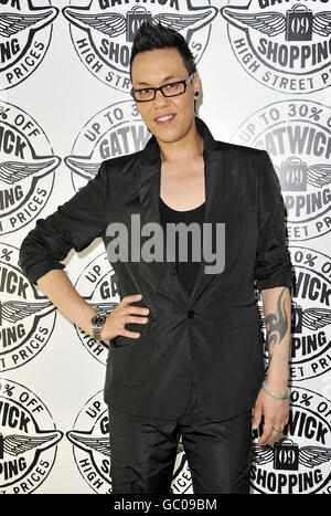 GOK Wan London Gatwick Fashion Week Stockfoto