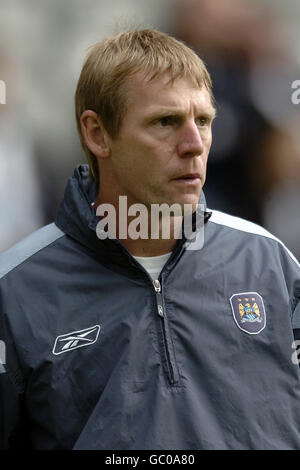 Fußball - FA Barclays Premiership - Newcastle United / Manchester City. Stuart Pearce, Trainer von Manchester City Stockfoto