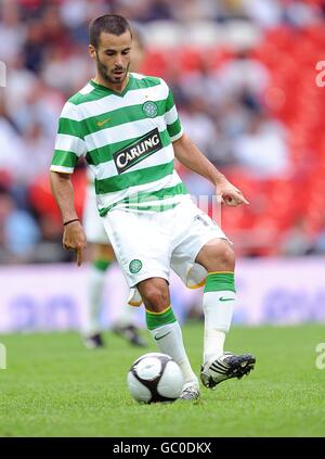 Fußball - Wembley Cup 2009 - Tottenham Hotspur gegen Celtic - Wembley Stadium. Marc Croas, Celtic. Stockfoto