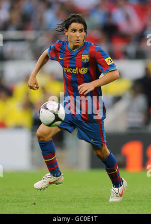 Fußball - Wembley Cup 2009 - Tottenham Hotspur gegen Barcelona - Wembley Stadium. Gai Yigaal Assulin, Barcelona Stockfoto