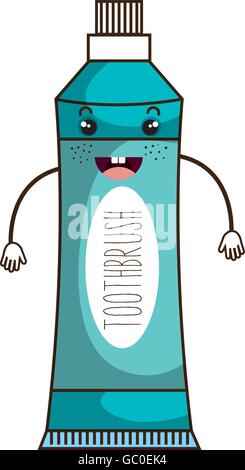 Medizinische Zahnpflege Cartoon Theme-design Stock Vektor