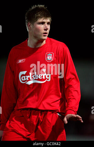 Fußball - Barclays Reserve League North - Wolverhampton Wanderers gegen Liverpool. Neil Mellor, Liverpool Stockfoto