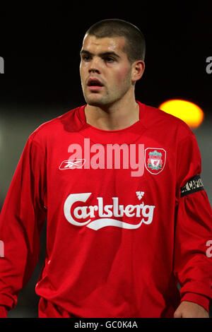 Fußball - Barclays Reserve League North - Wolverhampton Wanderers gegen Liverpool. John Welsh, Liverpool Stockfoto