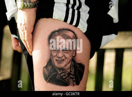 Tattoo-Hommage an Robson Stockfoto