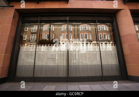 Ein Blick auf den Veranstaltungsort 'Cipriani', 23-25 Davies Street, Zentrum von London, Samstag, 8. August 2009. PRESSEVERBAND Bildnachweis sollte lauten: Yui Mok/PA Stockfoto