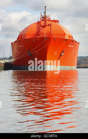 Tanker Margaret Hill Stockfoto