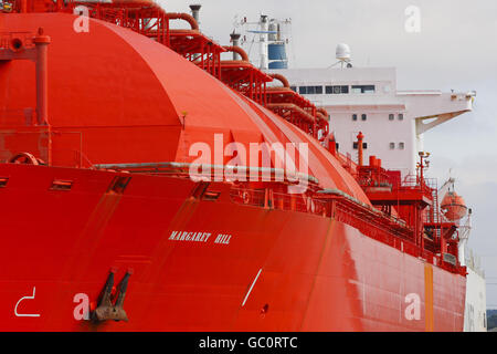 Tanker Margaret Hill Stockfoto